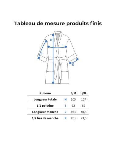 Kimono-Schnittmuster und Badeanzug-Set Alexandrie - Ikatee