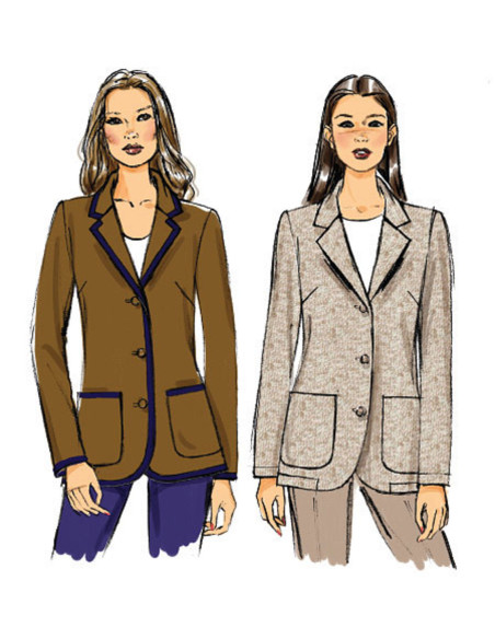 Jackenschnittmuster - Butterick 5926