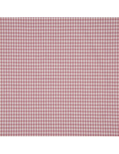 Vichy-Stoff mit kleinen Karos - Altrosa 2
