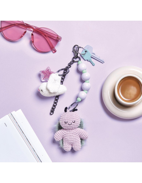 Kit crochet Ricorumi - Porte-clés Chingu sky