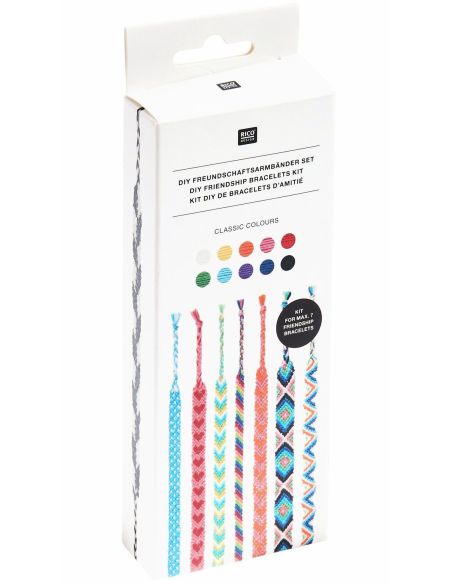Brasilianisches Armband-Kit - Klassische Farben