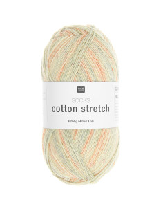 Laine Socken Baumwolle Stretch 4 Fäden Rico Design