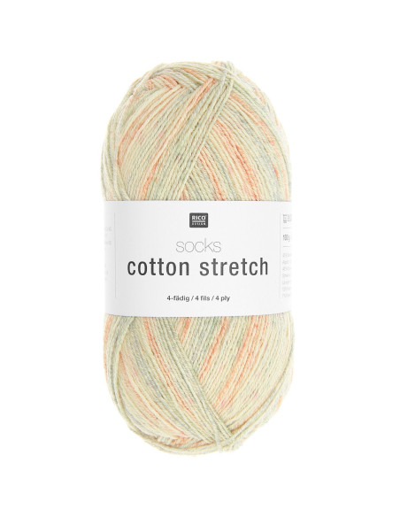 Laine Socken Baumwolle Stretch 4 Fäden Rico Design