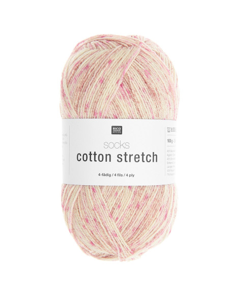 Laine Socken Baumwolle Stretch 4 Fäden Rico Design