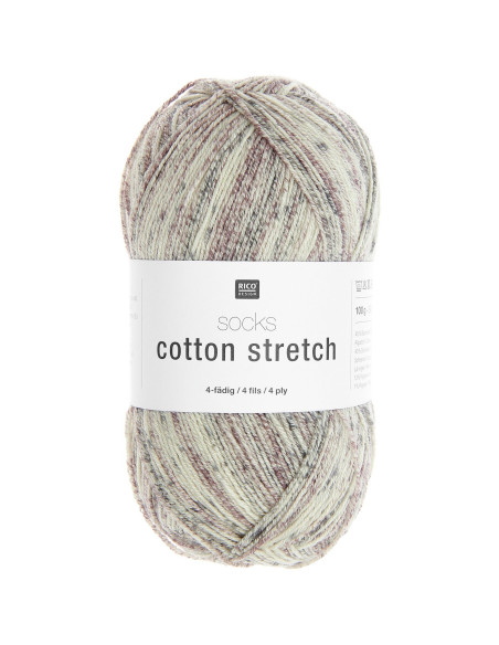 Laine Socken Baumwolle Stretch 4 Fäden Rico Design