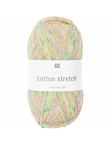 Laine Socken Baumwolle Stretch 4 Fäden Rico Design