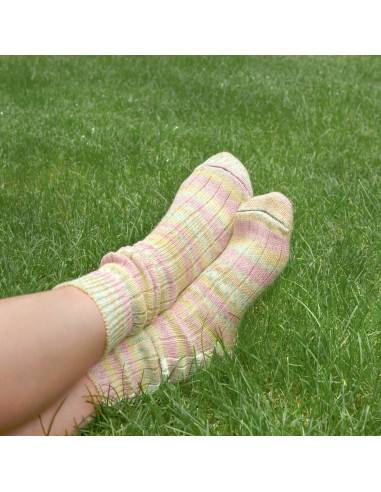 Laine Socken Baumwolle Stretch 4 Fäden Rico Design