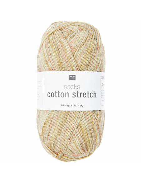 Laine Socken Baumwolle Stretch 4 Fäden Rico Design