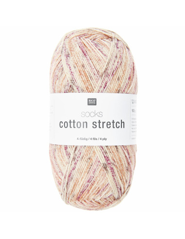 Laine Socken Baumwolle Stretch 4 Fäden Rico Design