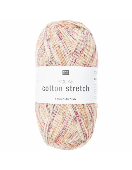 Laine Socken Baumwolle Stretch 4 Fäden Rico Design