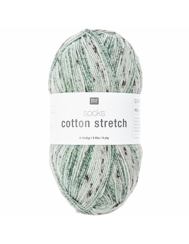 Laine Socken Baumwolle Stretch 4 Fäden Rico Design