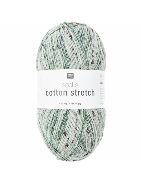 Laine Socken Baumwolle Stretch 4 Fäden Rico Design
