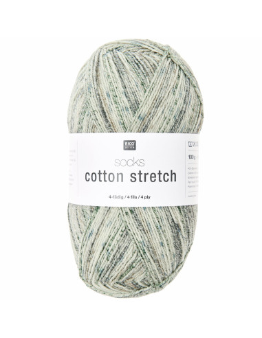 Laine Socken Baumwolle Stretch 4 Fäden Rico Design