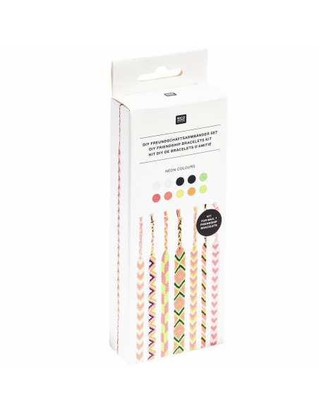 Brasilien-Armband-Kit - Neonfarben