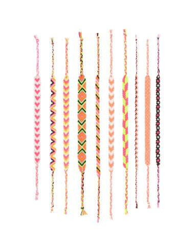 Brasilien-Armband-Kit - Neonfarben