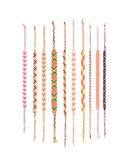 Brasilien-Armband-Kit - Neonfarben