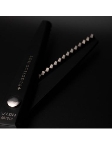 Schwarze Zickzackschere Midnight 23 cm LDH