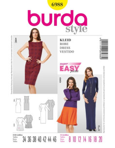 Kleidmuster - Burda 6988