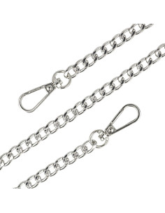 Kettengurt für Handtasche 120 cm - Silber