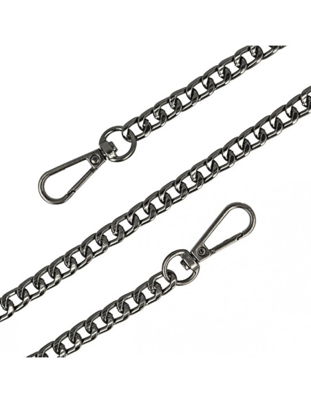 Kette für Handtasche 120 cm - Dunkelgrau