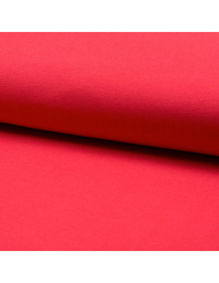 Piqué-Baumwollstoff für Poloshirts - Rot