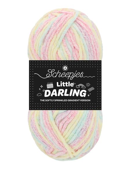 Chenillegarn Scheepjes Little Darling Sprinkled Gradient