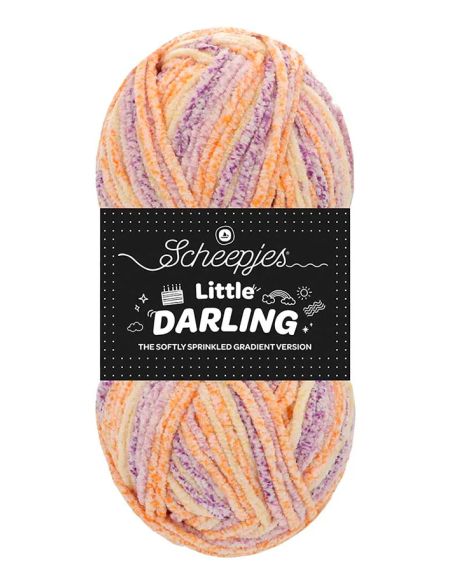 Chenillegarn Scheepjes Little Darling Sprinkled Gradient