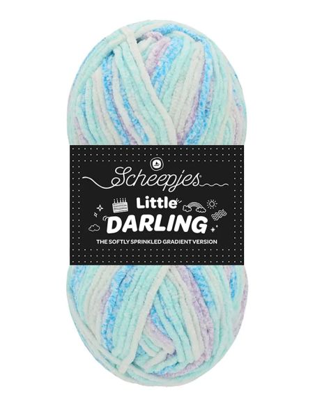 Chenillegarn Scheepjes Little Darling Sprinkled Gradient