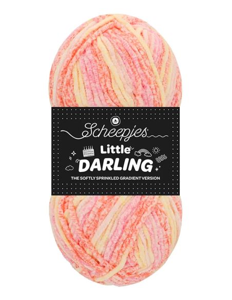 Chenillegarn Scheepjes Little Darling Sprinkled Gradient