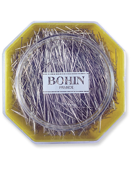 Schachtel mit 50 g superfeinen Nadeln von Bohin