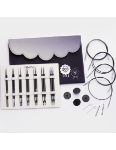 KnitPro Karbonz Rundstricknadel-Set