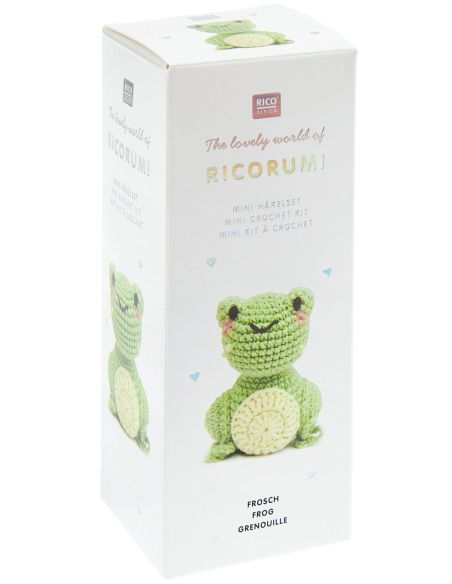 Mini-Häkelset Ricorumi - Frosch
