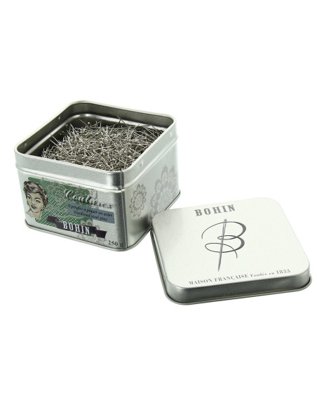 Schachtel mit 250 g extra-feinen Nadeln von Bohin