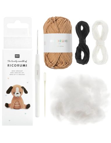 Mini-Häkelset Ricorumi - Hund