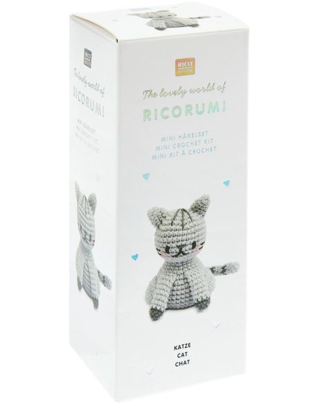 Mini-Häkelset Ricorumi - Katze