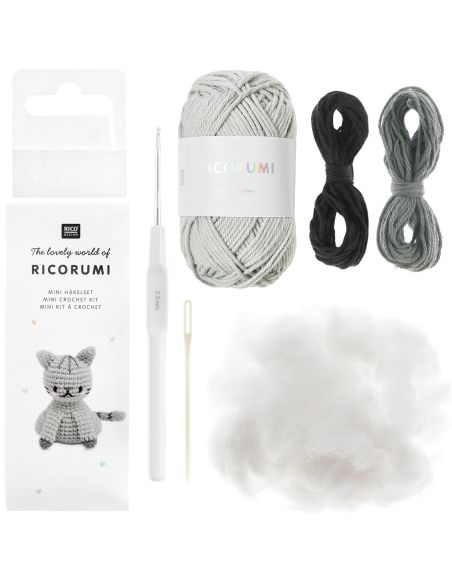 Mini-Häkelset Ricorumi - Katze