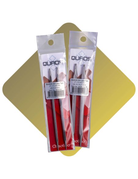 Metallstricknadeln Quads ChiaoGoo