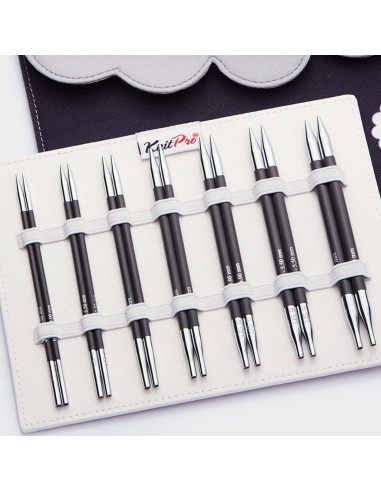 KnitPro Karbonz Rundstricknadel-Set