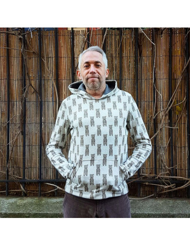 Sweatshirt-Schnittmuster für Herren Der Lässige - Les BG