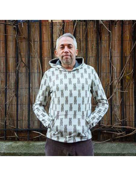 Sweatshirt-Schnittmuster für Herren Der Lässige - Les BG