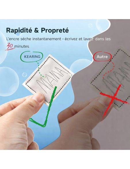Stylo de marquage textile permanent