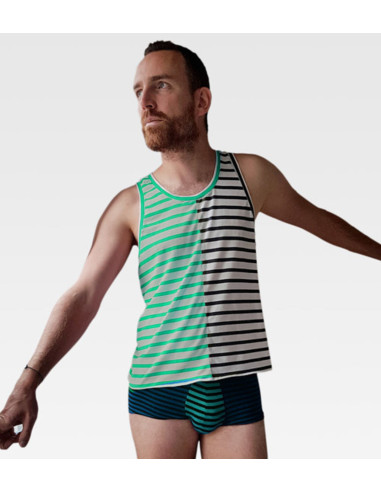 Boxershorts- und Tanktop-Schnittmuster für Herren L'Audacieux - Les BG