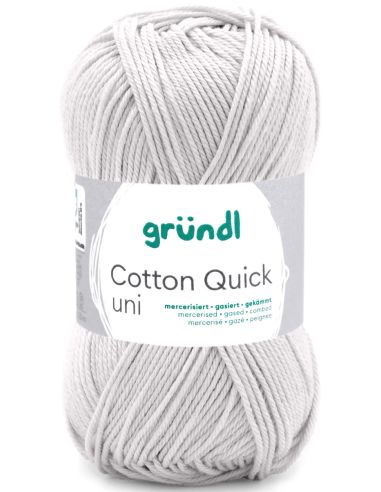 Baumwollgarn Quick Uni Gründl