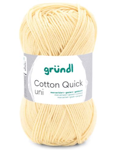 Baumwollgarn Quick Uni Gründl