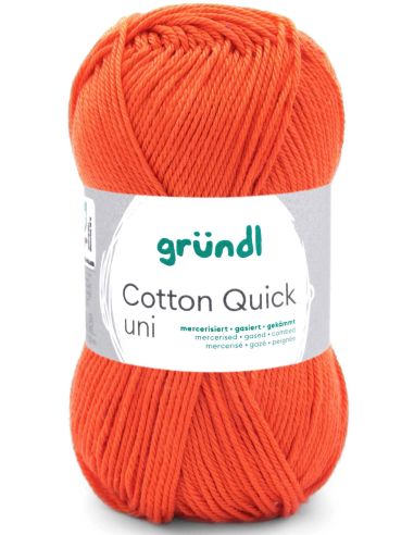 Baumwollgarn Quick Uni Gründl