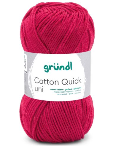 Baumwollgarn Quick Uni Gründl