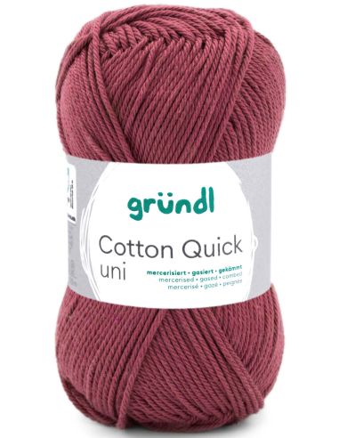 Baumwollgarn Quick Uni Gründl