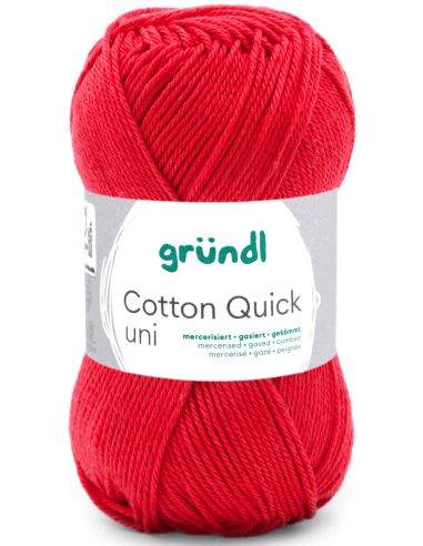 Baumwollgarn Quick Uni Gründl