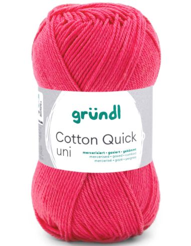 Baumwollgarn Quick Uni Gründl