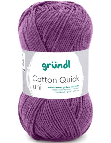 Baumwollgarn Quick Uni Gründl